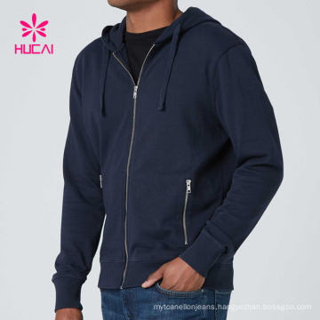 Factory Direct Wholesale Activewear Plain Zipper Hoodies